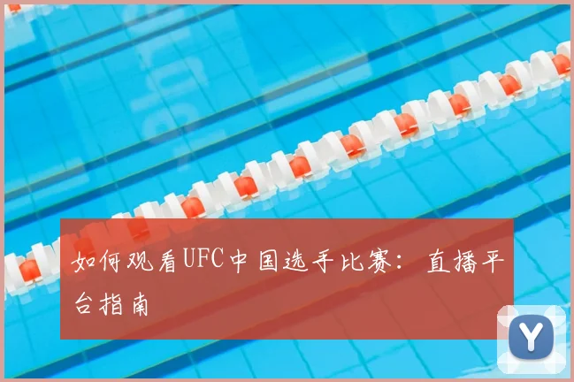 如何观看UFC中国选手比赛：直播平台指南